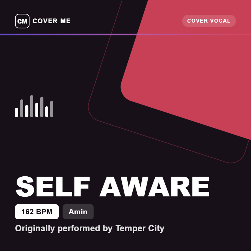 Cover Me - Self Aware [162 BPM - Amin](Cover Vocal)